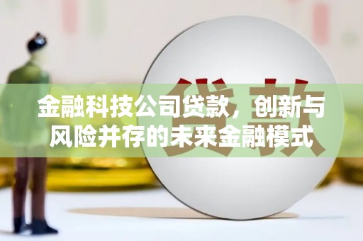 祁县金融科技公司贷款，创新与风险并存的未来金融模式