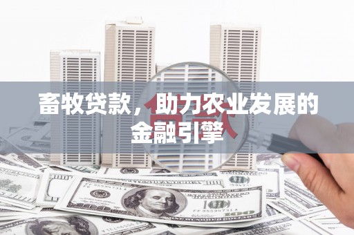 祁县畜牧贷款，助力农业发展的金融引擎