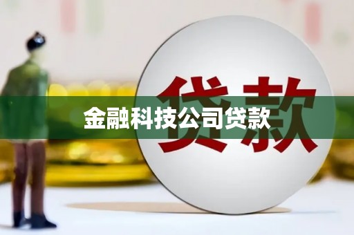 祁县金融科技公司贷款