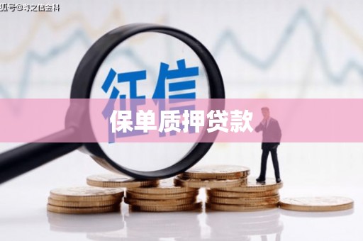 祁县保单质押贷款