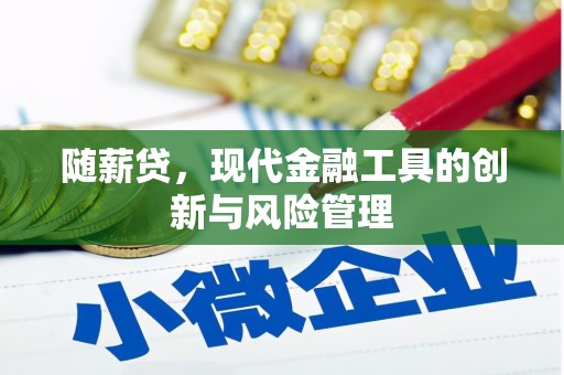 祁县随薪贷，现代金融工具的创新与风险管理