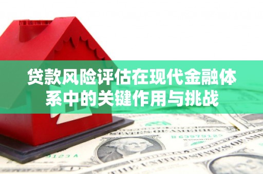 祁县贷款风险评估在现代金融体系中的关键作用与挑战
