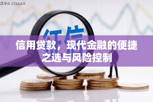 祁县信用贷款，现代金融的便捷之选与风险控制