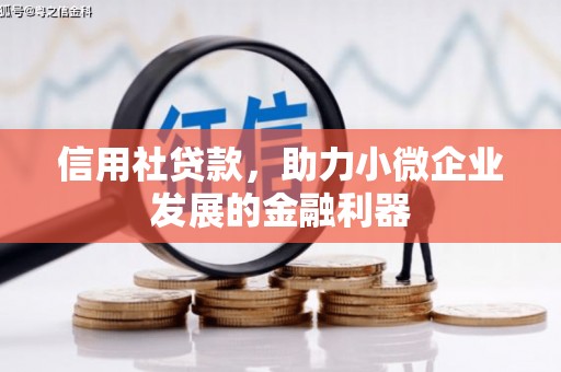 祁县信用社贷款，助力小微企业发展的金融利器