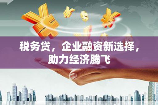 祁县税务贷，企业融资新选择，助力经济腾飞