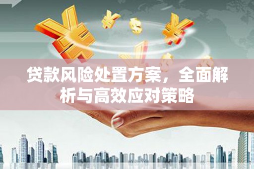 祁县贷款风险处置方案，全面解析与高效应对策略