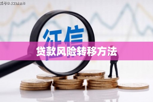 祁县贷款风险转移方法