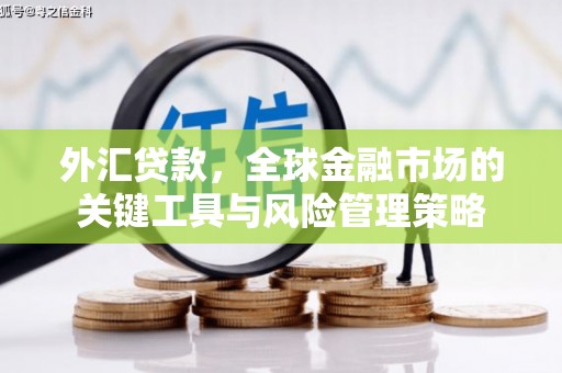 祁县外汇贷款，全球金融市场的关键工具与风险管理策略