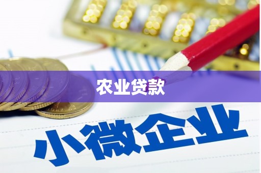 祁县农业贷款