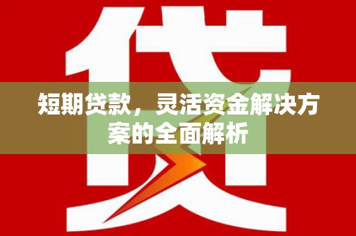 祁县短期贷款，灵活资金解决方案的全面解析