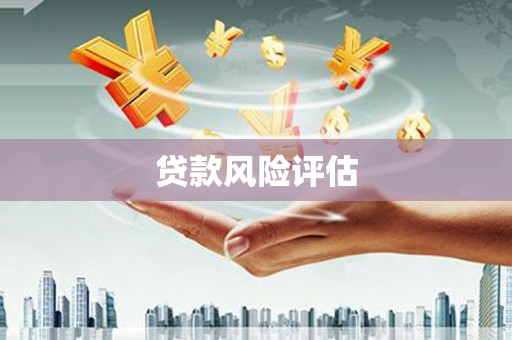 祁县贷款风险评估