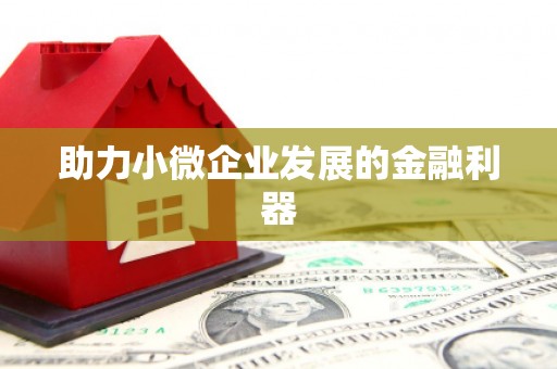 祁县助力小微企业发展的金融利器