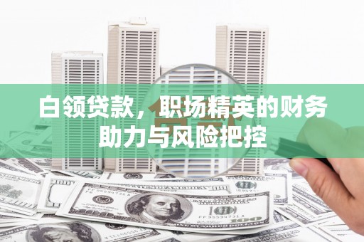 祁县白领贷款，职场精英的财务助力与风险把控